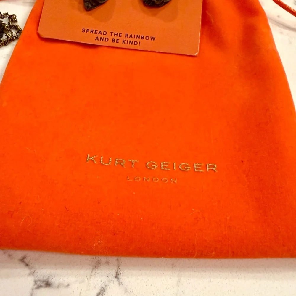 Kurt Geiger Necklace and Earrings NWT - Picture 9 of 11